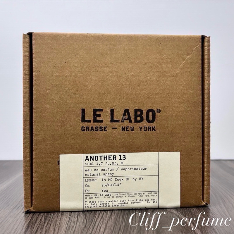 【克里夫香水店】Le Labo 13別樣 淡香精50ml