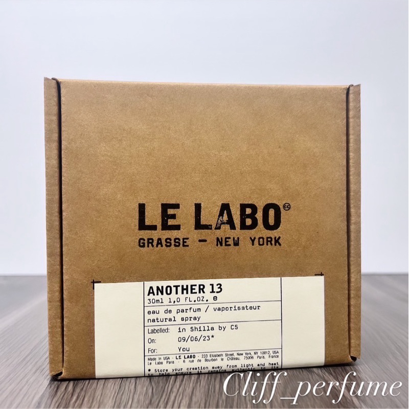 【克里夫香水店】Le Labo 13別樣 淡香精30ml