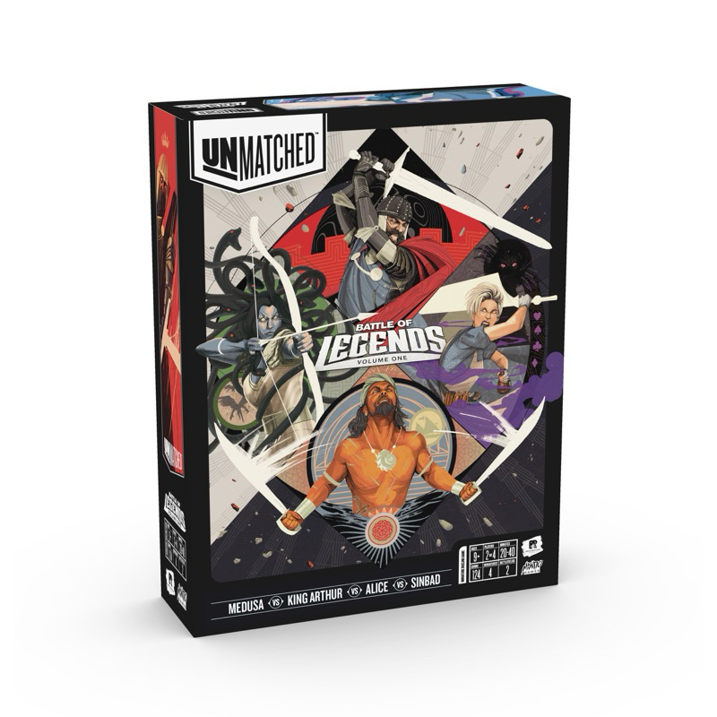 unmatched battle of legends volume one 桌遊 二手 全英 私訊可便宜