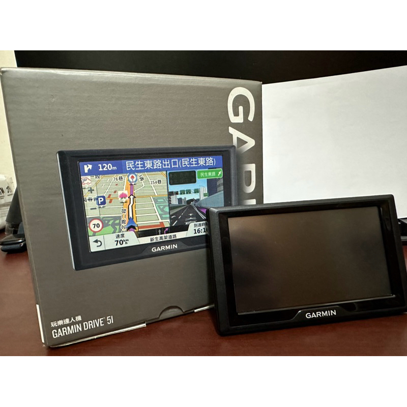 GARMIN Drive 51 玩樂達人機 衛星導航 導航極新 升級換下 軟體已更新如圖