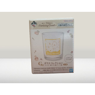 一番賞 寶可夢 神奇寶貝 G賞 皮卡丘+伊布玻璃杯