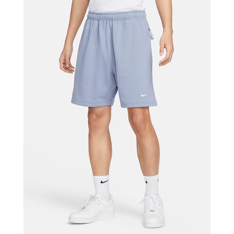 👟【ELO 】Nike Solo Swoosh 藍色  短褲 拉鍊口袋 男款 DX0818-493