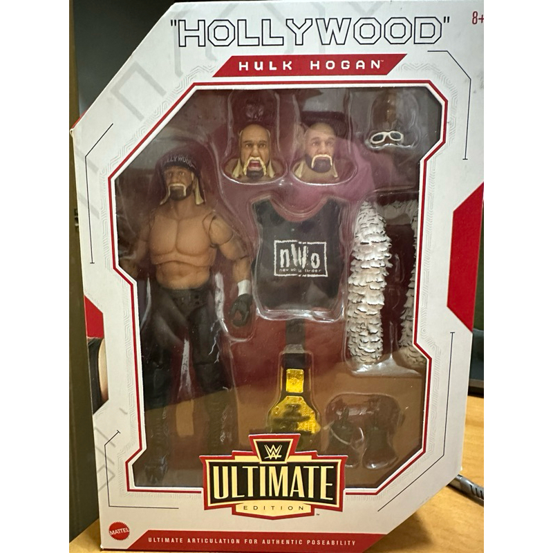 (已拆）WWE 摔角人偶 Hollywood Hulk Hogan Ultimate Edition 初版