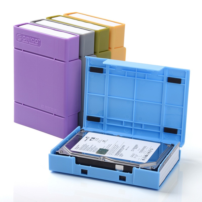 3.5吋硬碟防震盒 硬碟保護盒 硬碟收納盒 隨身攜帶盒