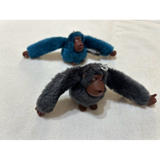 保證真品正品比利時Kipling 星空湛藍小猴子猩猩吊飾鑰匙圈