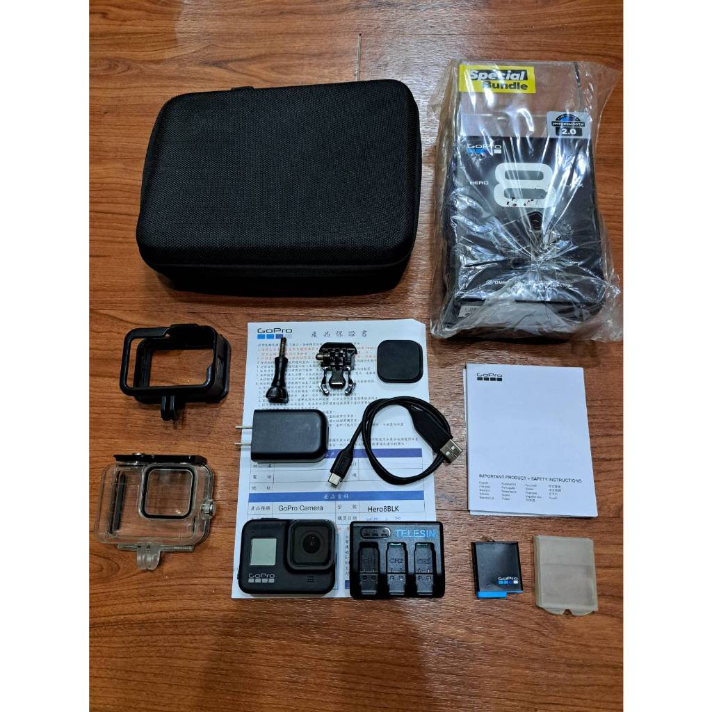 Gopro Hero8 Black （公司貨）已過保， 功能正常，購買日期為2020-02-20 ，二手出售，可台北面交