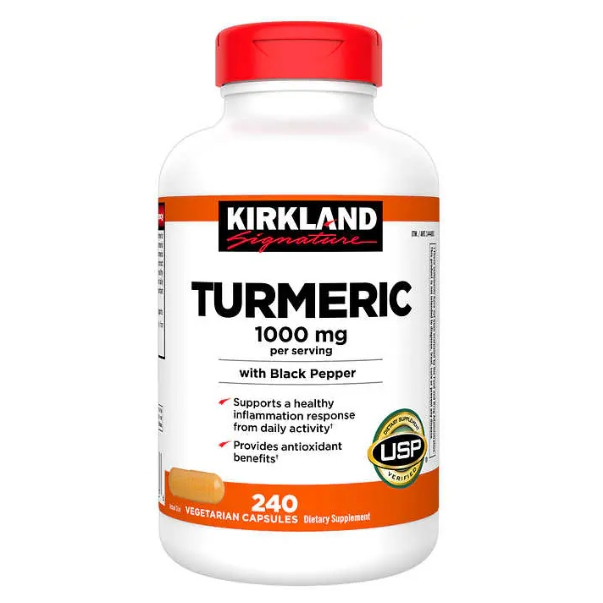 促銷短效期🔸「現貨」Turmeric 薑黃 💥【科克蘭1000毫克240顆】⭐️【trunature1000mg180顆