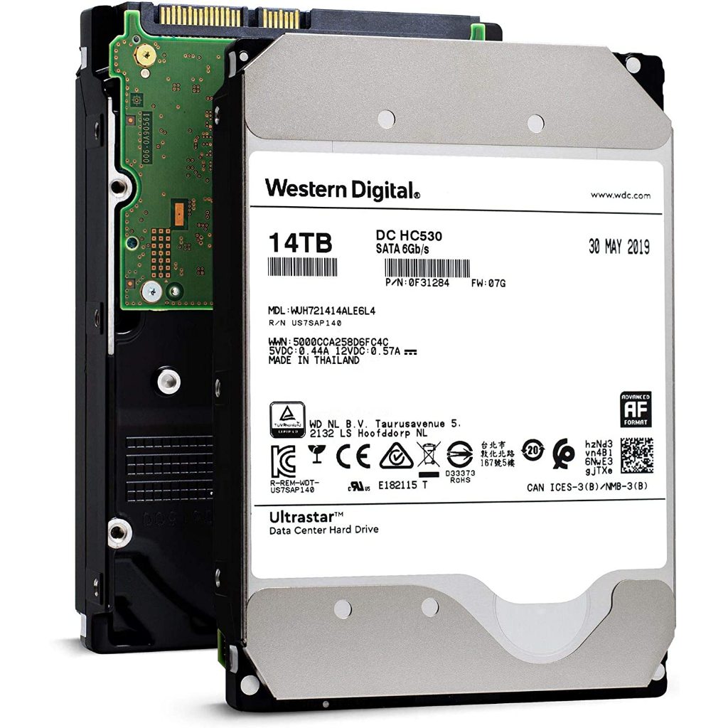 安達網  WD 二手保固內 HC550 16Tb 硬碟 企業碟 六個月保