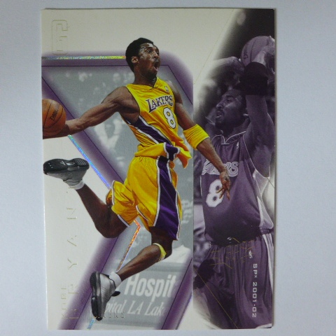 ~Kobe Bryant/柯比·布萊恩~名人堂/小飛俠/黑曼巴 2001年SPX大車輪灌籃.NBA籃球卡