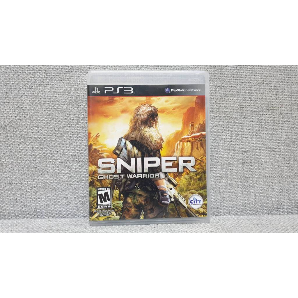 PS3 二手 狙擊之王 幽靈戰士 Sniper: Ghost Warrior 英文版