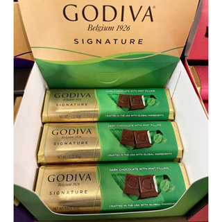 現貨- GODIVA 薄荷/覆盆子黑巧克力條