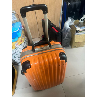 WIND 風之旅者 -硬殼 18吋行李箱 旅行箱 登機箱-可愛橘