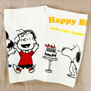 🌻晴光小舖🌻(現貨)Snoopy 史努比純棉毛巾 花生家族微笑毛巾 純棉毛巾