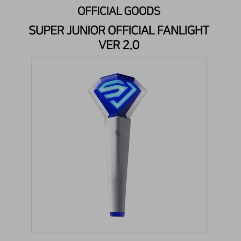 SJ SUPER JUNIOR 粉絲必備 應援棒手燈（含兔子手燈裝飾套）送SJ成員隨機簽名小卡