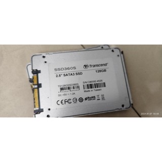 TS128GSSD360S 創見 SSD 128g 使用0小時