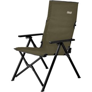 Coleman LAY 三段式躺椅-橄欖綠 露營椅/高背休閒椅/扶手折疊椅 現貨