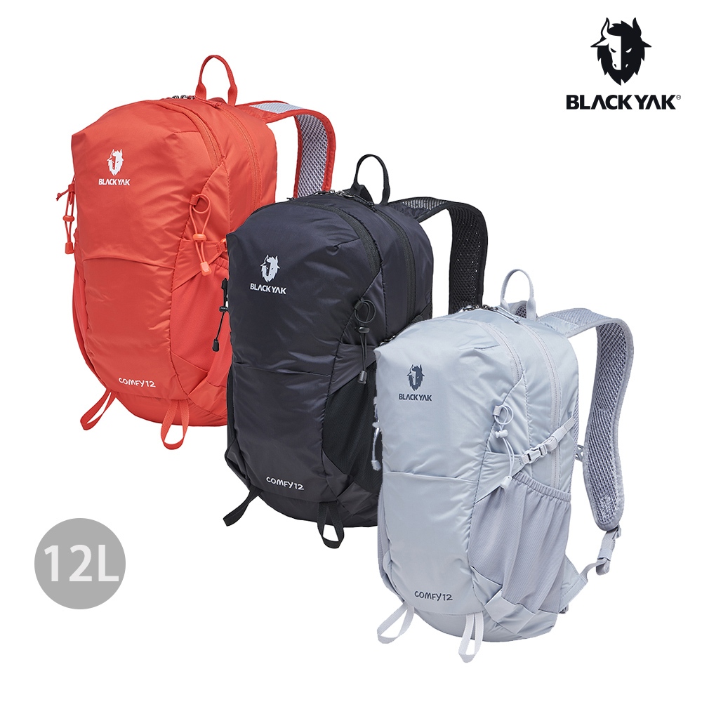 【BLACKYAK】COMFY 12L後背包(3色)-輕量後背包/一日健行包|DB1NBE08|2BYKSX4917
