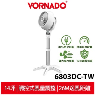 美國VORNADO沃拿多 6803DC-TW 高腳DC直流渦流空氣循環扇