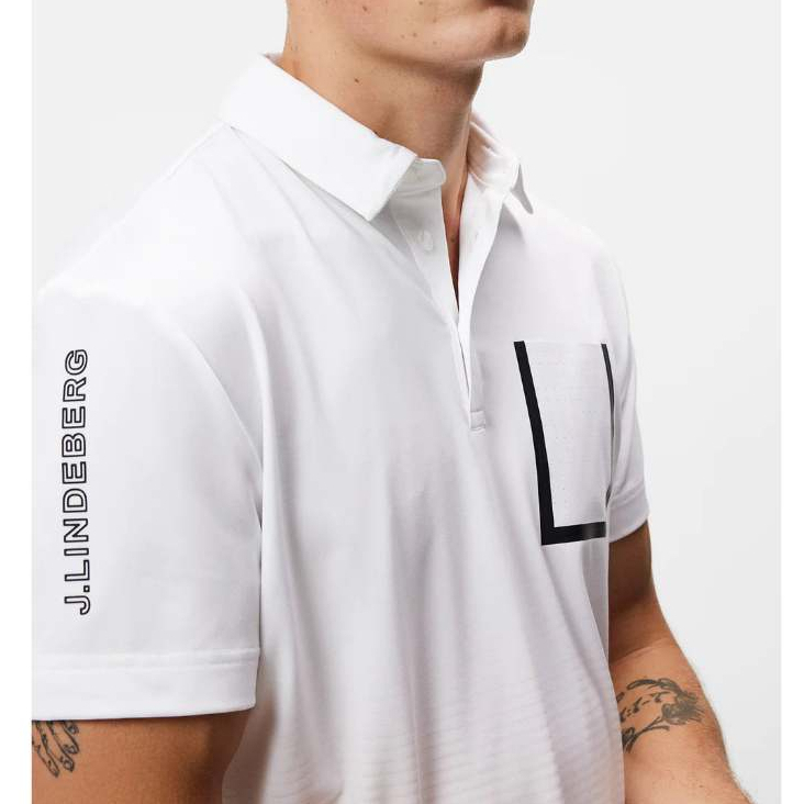 J.Lindeberg🌞Jordan 特殊款 男輕量5D透氣條紋高爾夫短袖polo衫 (2色)