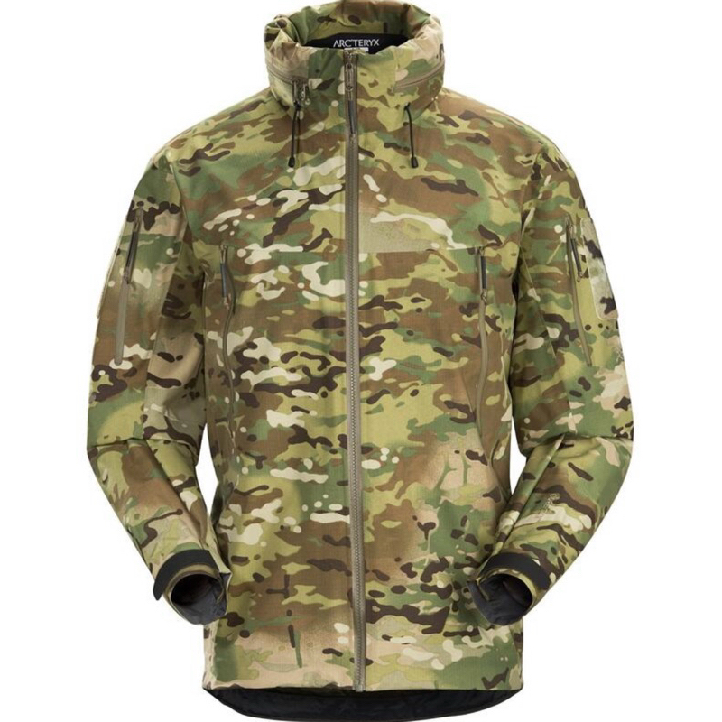 Arcteryx Leaf Alpha Jacket Men's - MultiCam (Gen2)軍鳥迷彩防水立領外套