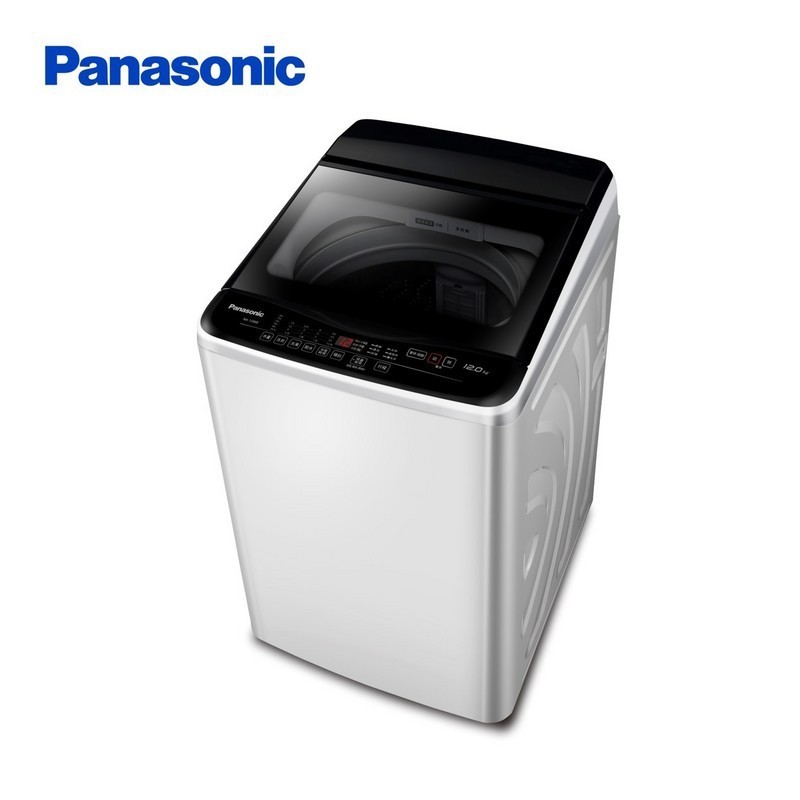 *~ 新家電錧 ~*【Panasonic國際牌 】NA-120EB-W 12公斤直立式洗衣機-象牙白(實體店面)