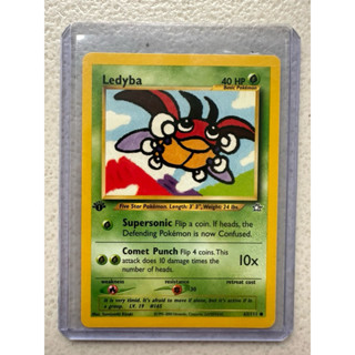 [阿旭收藏］2000 PTCG 寶可夢 pokemon 初代 首刷 起源創世紀 芭瓢蟲 1st 63/111 非噴火龍