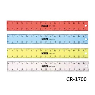COX 三燕 CR-1700 17cm 塑膠直尺