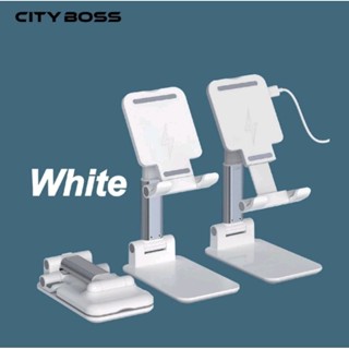 〈MINIQ〉CG10WC-DC 折疊支架無線充電器(手機支架/無線充電/可調角度/可拉伸)