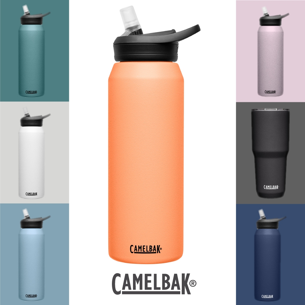 CAMELBAK 1000ml eddy+多水不鏽鋼吸管式水壺 水瓶