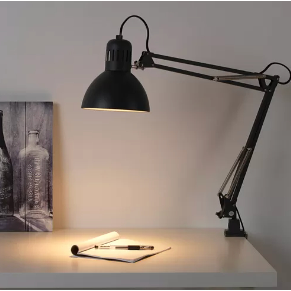 IKEA TERTIAL 檯燈, 閱讀燈, 工作燈 (附燈泡)