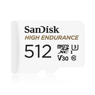 SanDisk HIGH ENDURANCE 256G 512G 高耐久 V30 U3 4K 監視器 記憶卡 TF卡