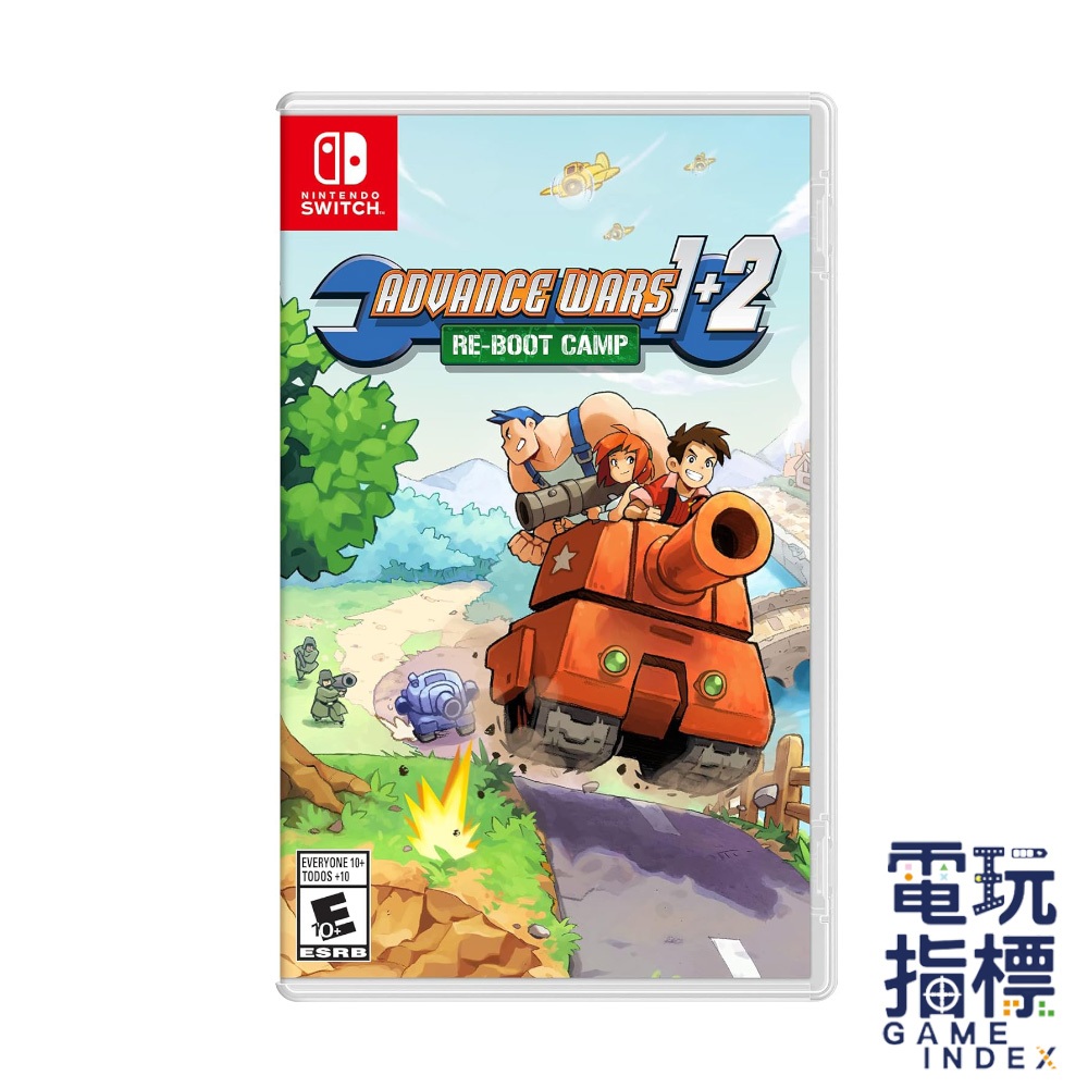 【電玩指標】十倍蝦幣 NS Switch GBA大戰1+2 重製版 英文版 戰略 聖火 Advance Wars 多人