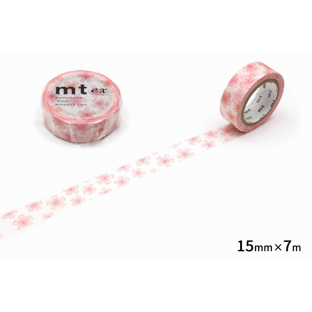 [現貨]mt和紙膠帶 ex系列 -櫻花 MTEX1P85R (15mm×7m)  MT紙膠帶