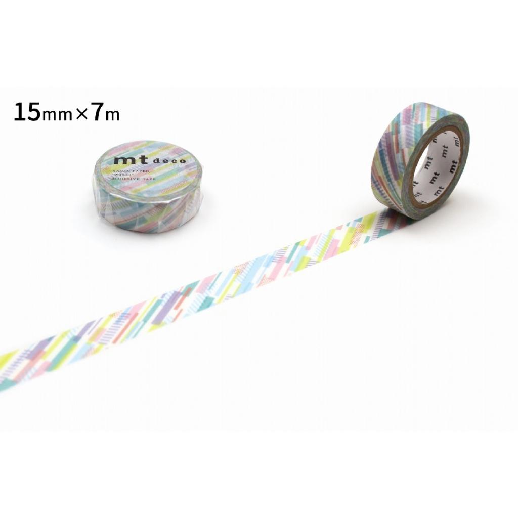 [現貨]mt和紙膠帶 deco系列 -彩色光線 MT01D507 (15mm×7m)  MT紙膠帶