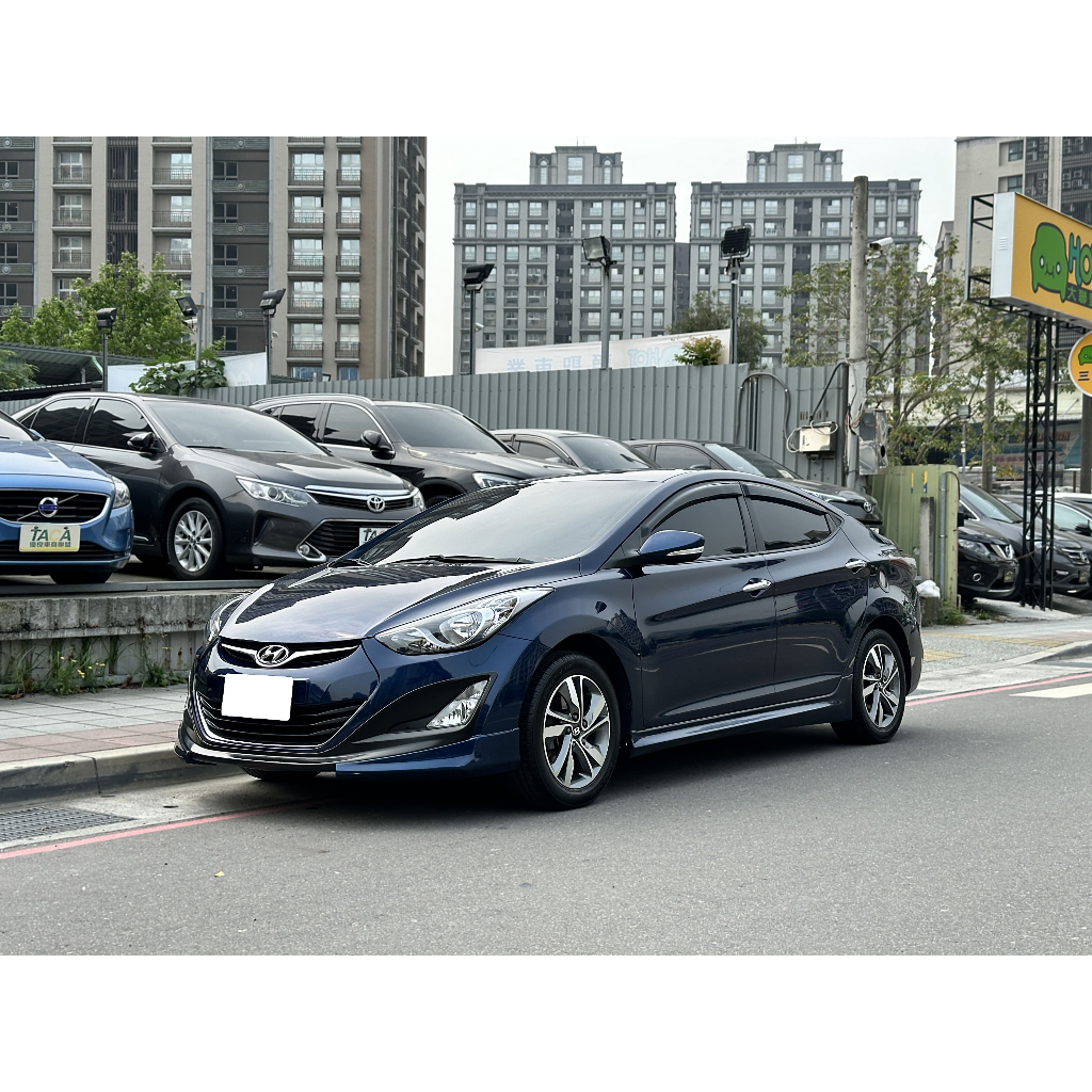 2013 Hyundai Elantra 1.8 GLS豪華型,僅跑13萬,有定速快控,電子後視鏡,車況超及優