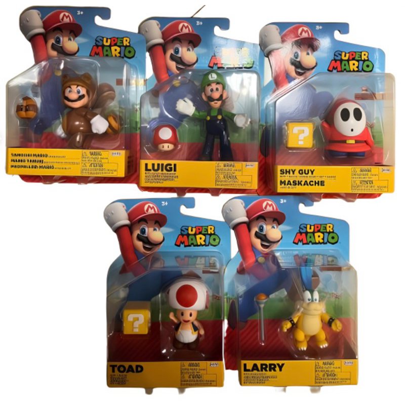 任天堂 Super Mario 超級瑪利歐: 4吋公仔 可選款