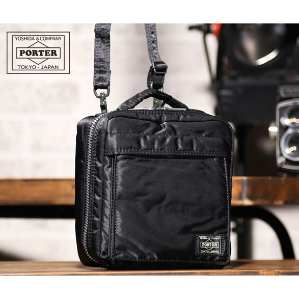 全新品 l 日本製 吉田PORTER TANKER 黑色 側背包 相機包 方包 622-79125
