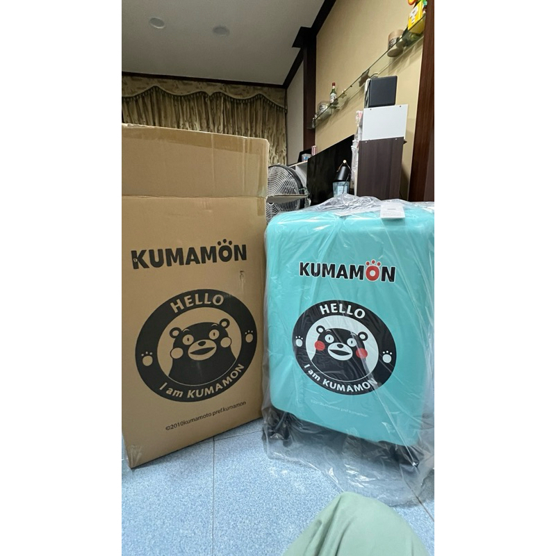 全新 熊本熊 KUMAMON ABS+PC 青綠色 20吋 行李箱