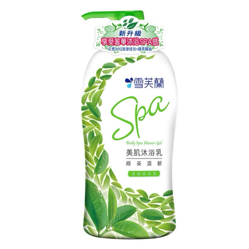 雪芙蘭 美肌SPA綠茶清新沐浴乳 1000g罐裝/ 700g補充包