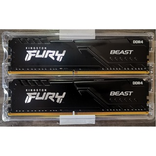 Kingston 金士頓 FURY Beast DDR4 3200 32G (16G+16G) 記憶體 桌上型 RAM