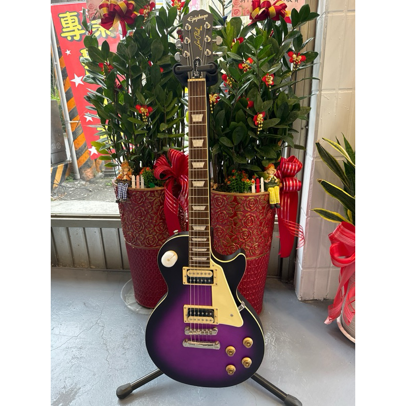 Epiphone  Les Paul Classic Worn  purple 電吉他