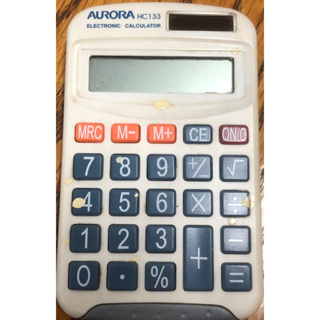 AURORA HC133太陽能電池計算機 $30元/個
