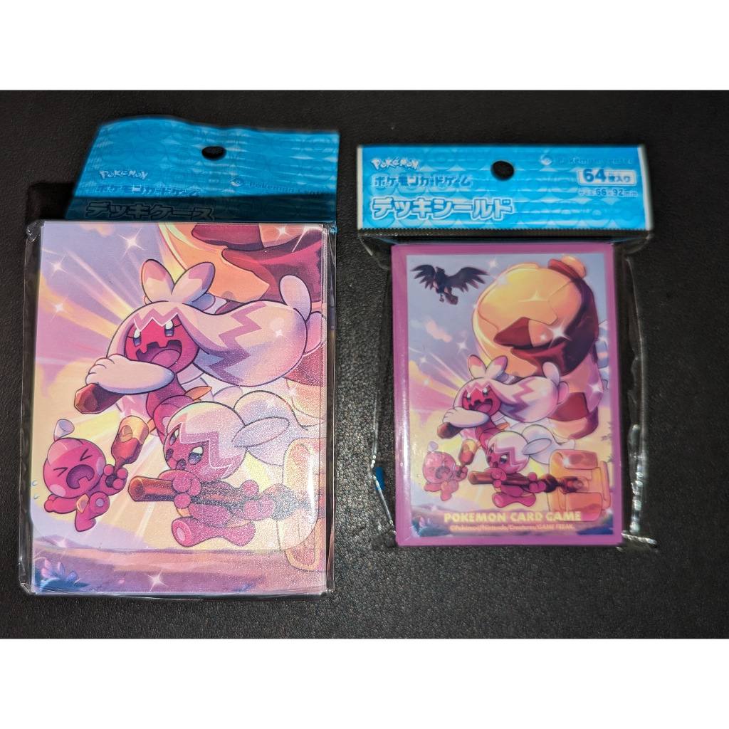 寶可夢 卡套+卡盒 Pokemon TCG PTCG 小鍛匠 鋸鍛匠 巧鍛匠 卡盒 卡套 日本正版 寶可夢中心