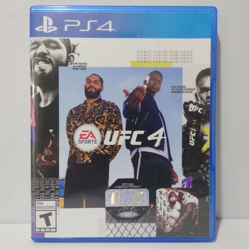[快速出貨]PS4 UFC4 中文版 終極格鬥王者4 二手遊戲