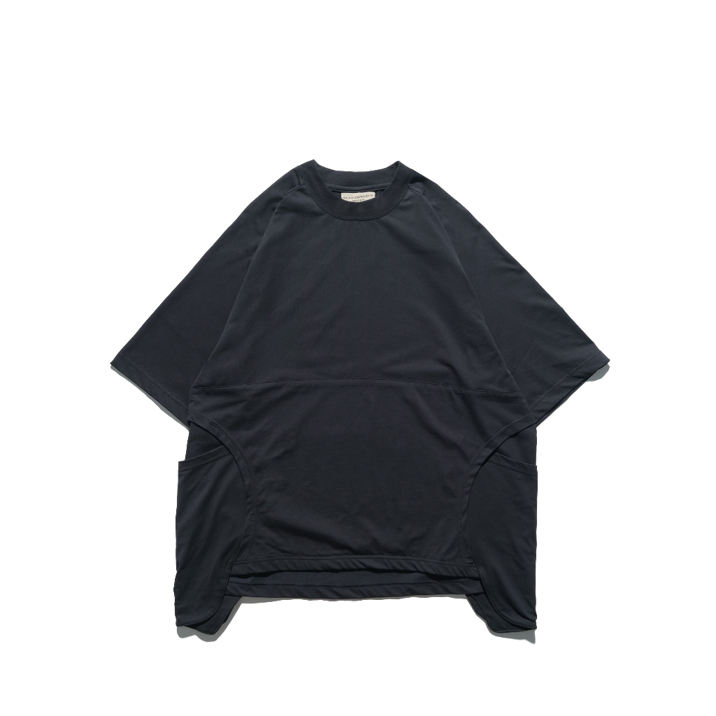 nihongdao ● OCTO GAMBOL - TYPE OF SCALE Curve T-shirt (黑色)