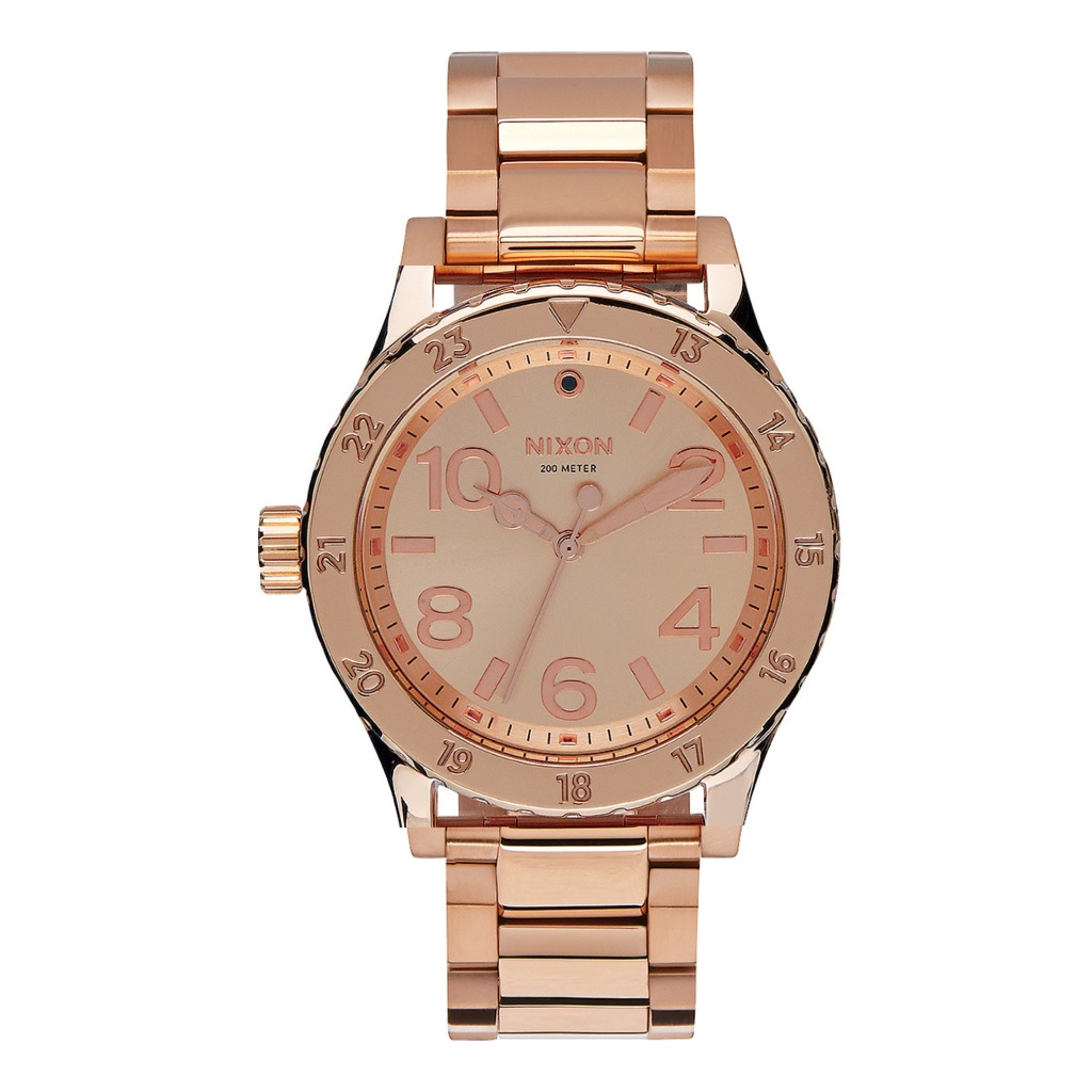 NIXON 38-20 玫瑰金 手錶女生 防水手錶 手錶男生 錶 手錶 男錶 女錶 女生手錶 石英錶 A410-9999