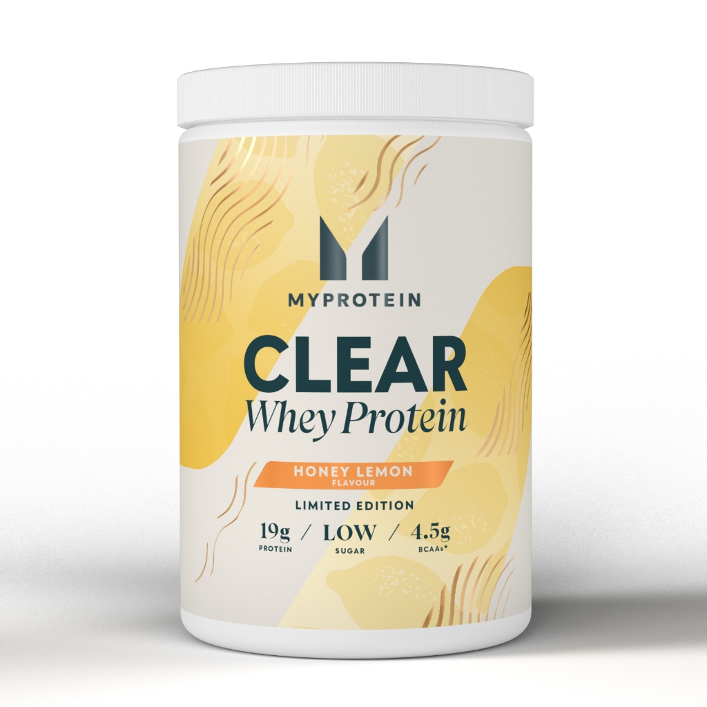 【黃金周限定】MYPROTEIN 透明乳清蛋白粉Clear Whey Protein 20份-蜂蜜檸檬口味