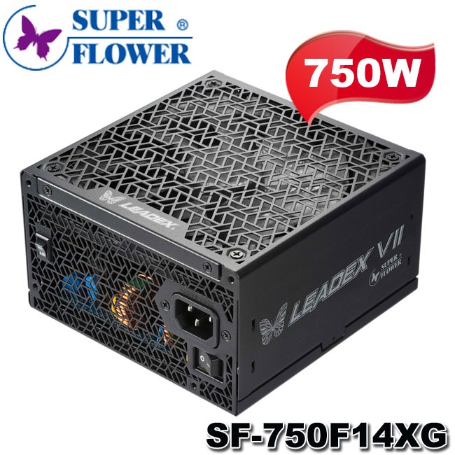 【3CTOWN】含稅 振華 750W LEADEX VII XG ATX3.0 PCIe5.0 金牌 電源供應器