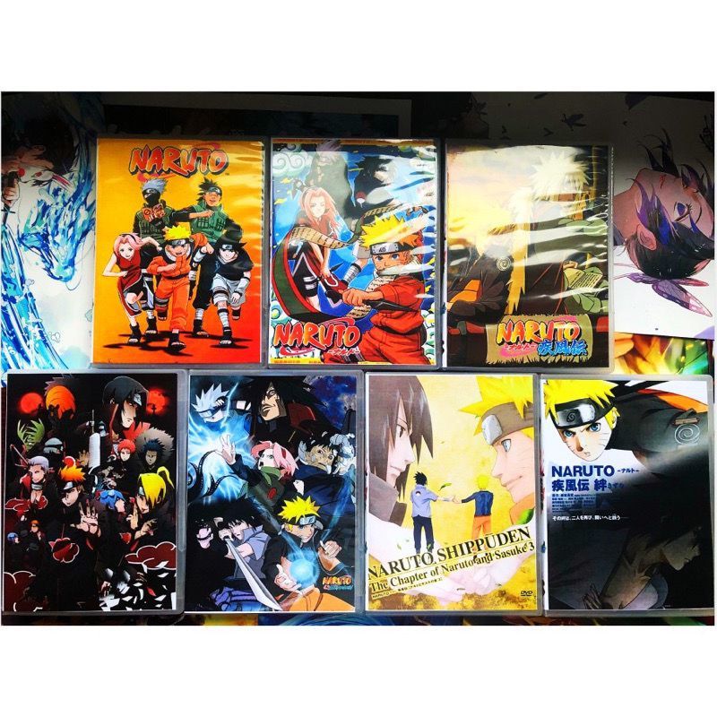 高清【台配國語/日語 繁中字幕】火影忍者720集全+劇場版 72片 DVD光碟片盒裝 經典動漫