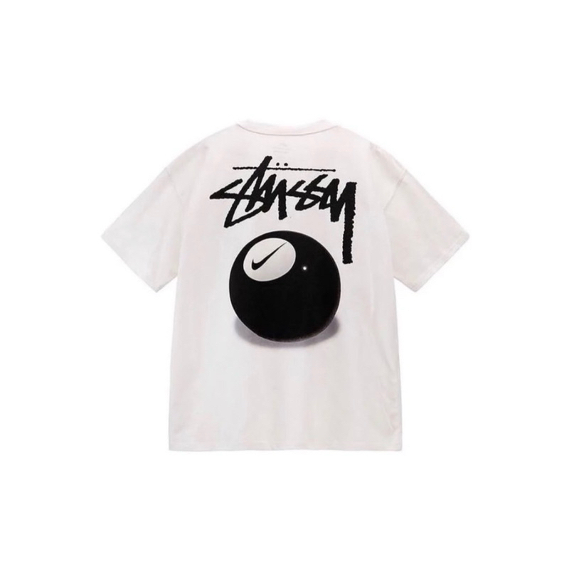 全新轉賣STUSSY x NIKE TEE 短T  8號球【DO9323】亞洲版型 全新M號